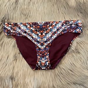 NWOT Athleta Marrakesh Shirred Bikini Bottom M